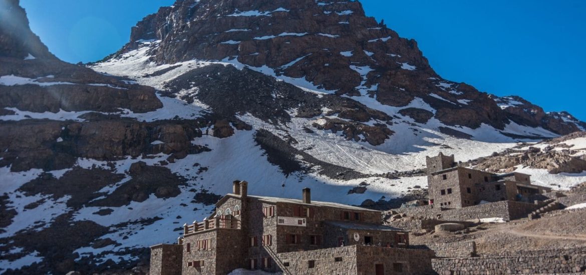 Toubkal National Park in the Atlas Mountains