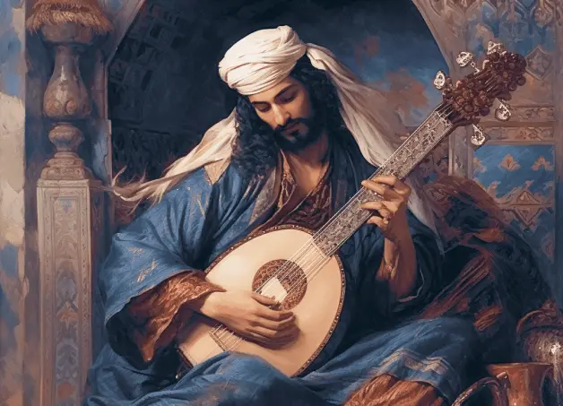 Zyriab, musicien, érudit, compositeur et poète de génie du IXe siècle, est célèbre pour avoir introduit le luth en Andalousie et raffiné la musique arabo-andalouse. Son héritage continue d'inspirer le patrimoine artistique et culturel du Maroc, avec STORY Rabat qui a adopté ses contributions à la musique et aux arts.