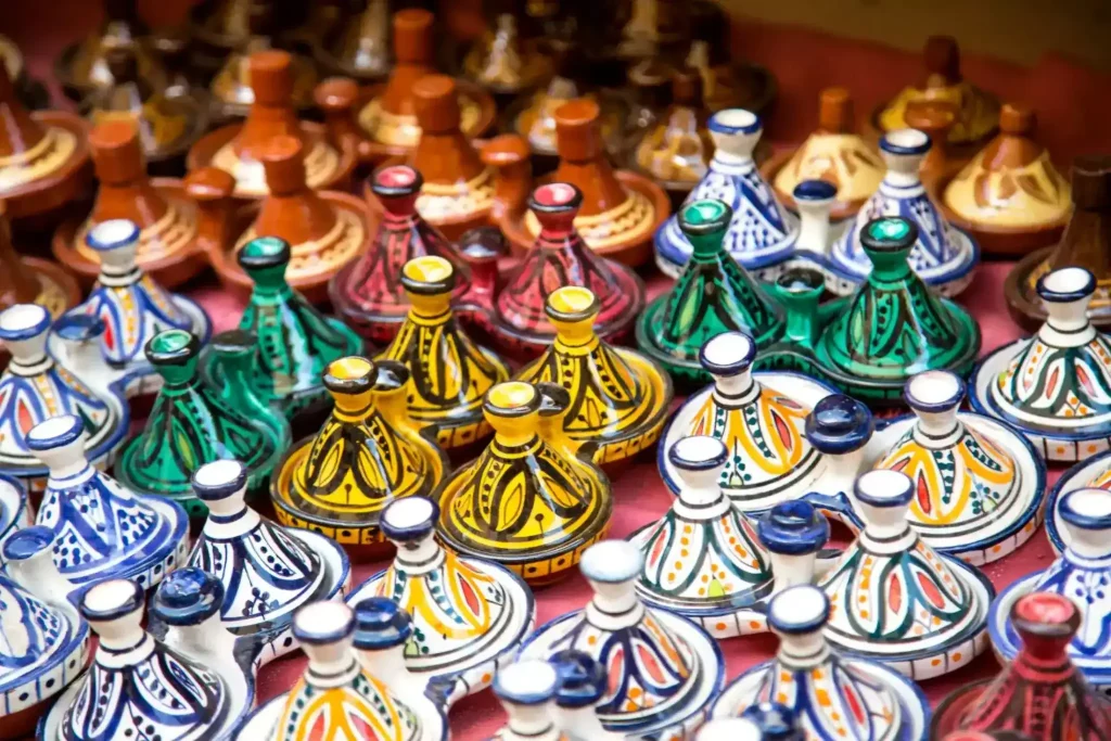Tajine on the market in Fez, Morocco 